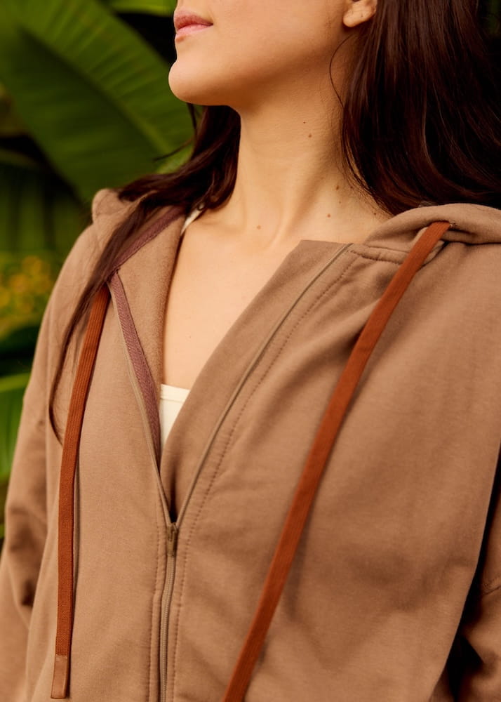 Details Zip Hoodie | Organic Cotton & Bamboo | Made in Canada