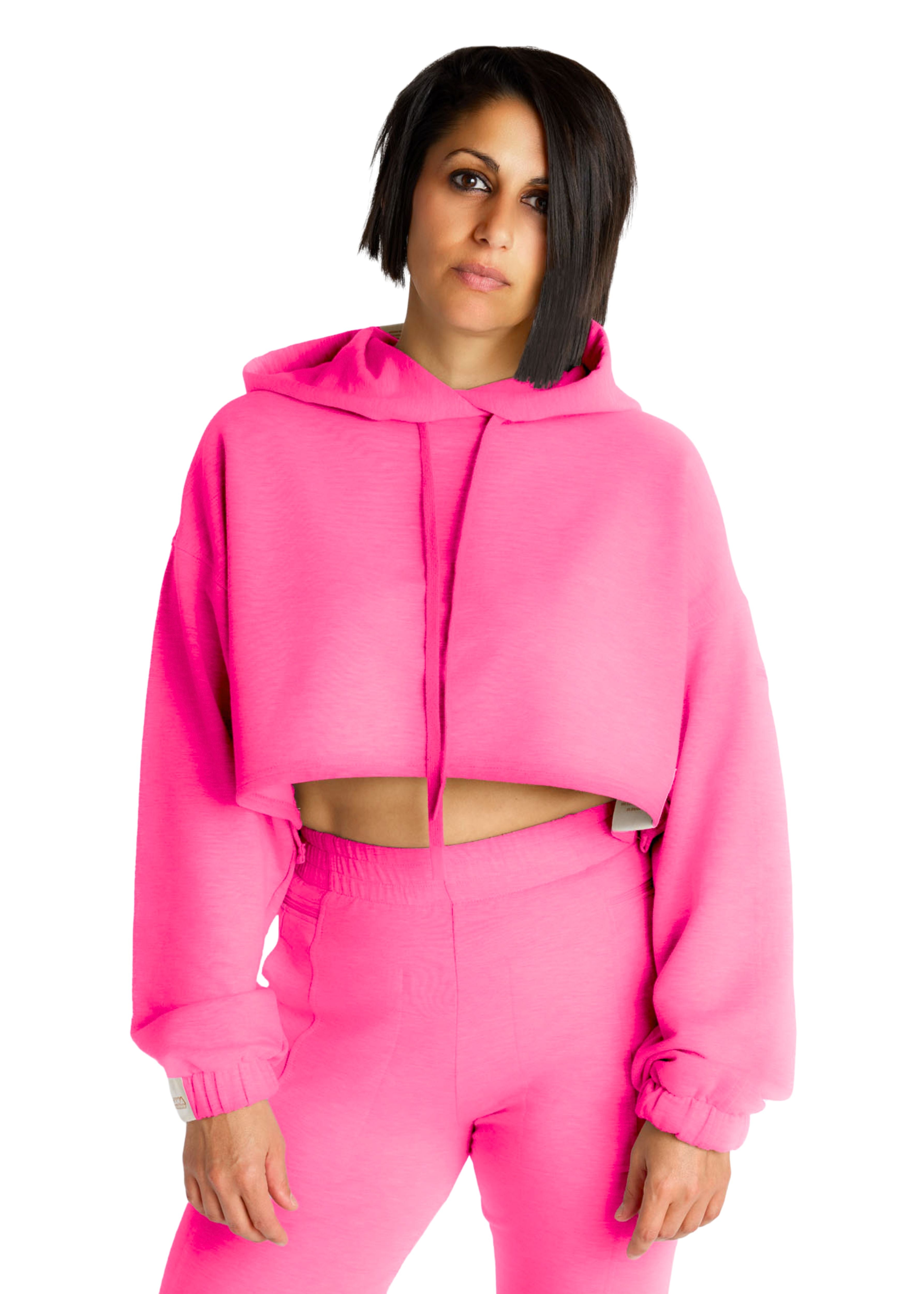 Ain't No Slouch Crop Hoodie