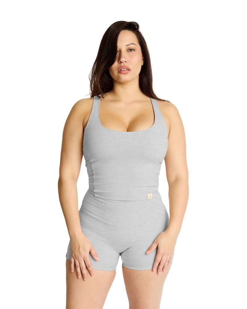 Racer Back Tank | Organic Cotton & Bamboo | Made in Canada