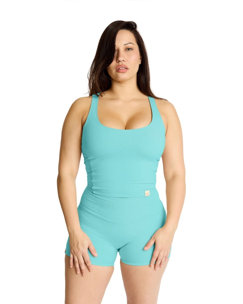 Racer Back Tank | Organic Cotton & Bamboo | Made in Canada